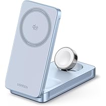 Amazon.co.jp: UGREEN MagFlow 3-in-1 25W Qi2 ワイヤレス充電器 超